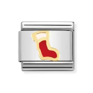 Image of Nomination Classic Gold Stocking Charm