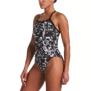 Image of Nike Racer Back Swimsuit Ladies - Black