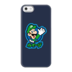 Image of Nintendo Super Mario Luigi Kanji Phone Case - iPhone 5/5s - Snap Case - Gloss