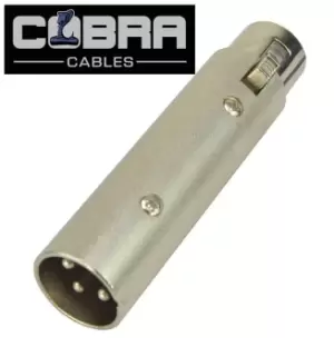 Image of DMX Adaptor 3 Pin Male to 5 Pin Female XLR