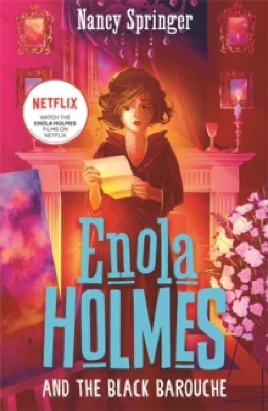Image of Enola Holmes and the Black Barouche (Book 7) Paperback / softback