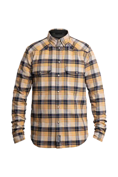 Image of John Doe Motoshirt XTM Shirt Yellow Size 2XL