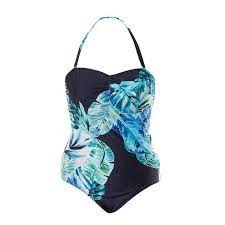 Image of Seaspray Navy Emmeline Placement Palm Bandeau - 10