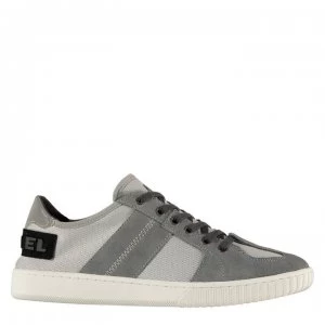 Image of Diesel S Millenium LC Trainers - Grey/Slv H7594