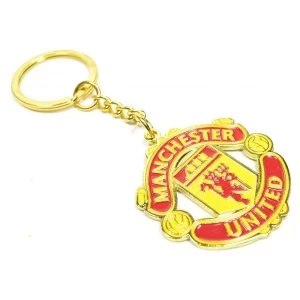 Image of Man UTD Crest Keyring
