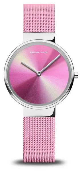 Image of Bering 19031-999 Womens Classic Aurora Pink Dial / Pink Watch
