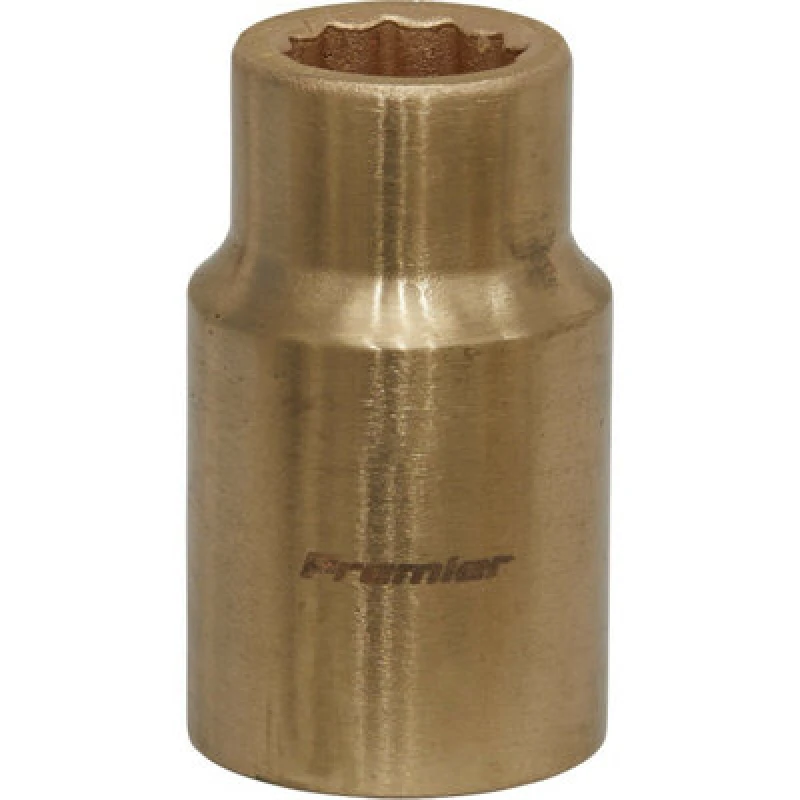 Image of Loops 12mm Non-Sparking WallDrive Socket - 1/2" Square Drive - Beryllium Copper Copper