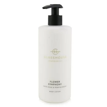 Image of GlasshouseBody Lotion - Flower Symphony (White Rose & Pear Blossom) 400ml/13.53oz