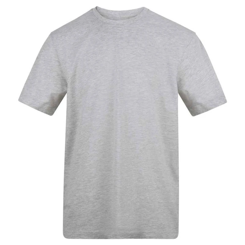 Image of AWDis AWDis Men Crew Neck T-Shirt in Grey Size: Small Grey S Male 5063703679527