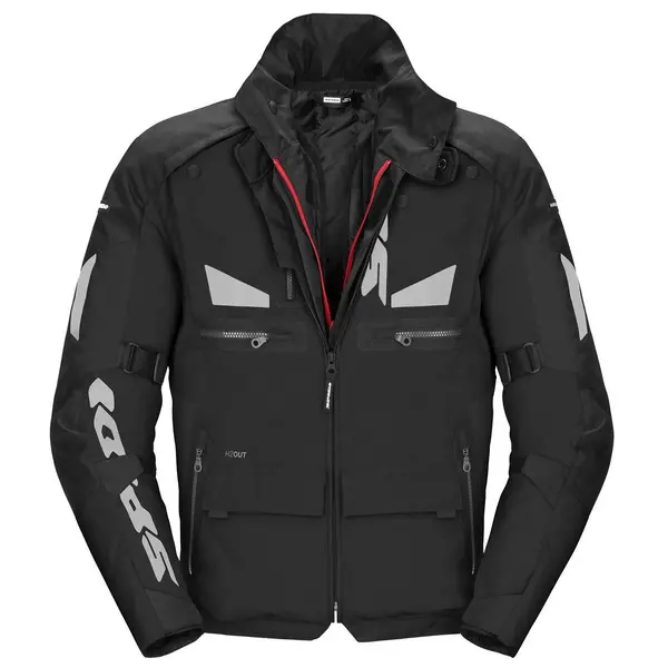 Image of Spidi Crossmaster Jacket Black Size M