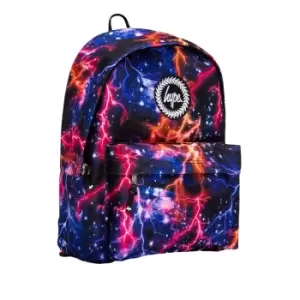Image of Hype Lightning Backpack (One Size) (Purple/Orange/Red)