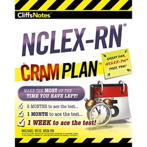 Image of CliffsNotes NCLEX-RN Cram Plan Paperback 2018