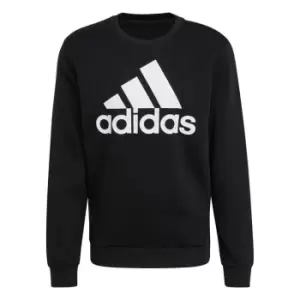Image of adidas Big Logo Sweater Mens - Black