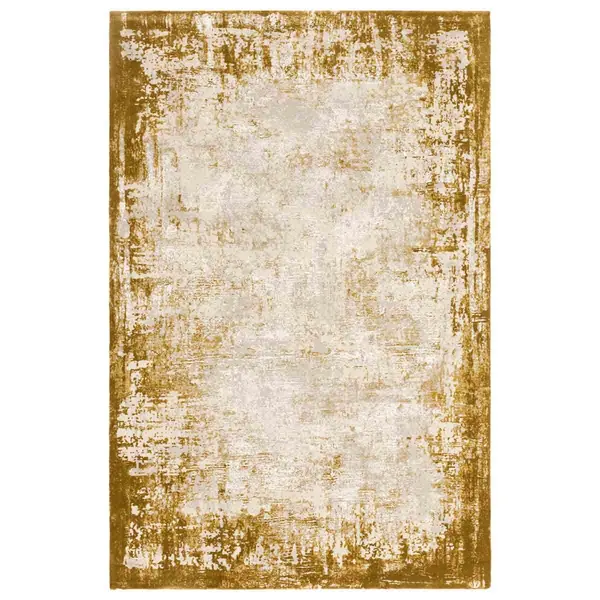 Image of Asiatic Kuza 120X170Cm Border Gold Rug