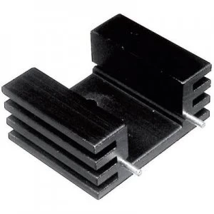 Image of Fin heat sink 12.5 CW L x W x H 25 x 32 x 20 mm TO 220 ASSMAN