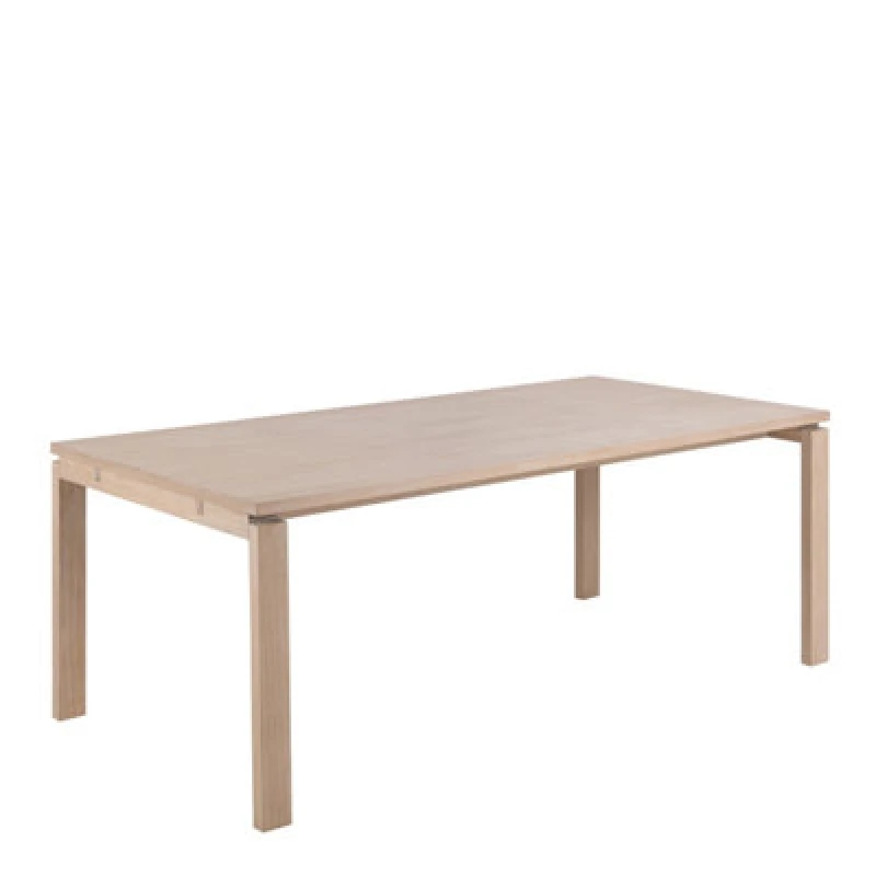 Image of Furniture To Go Linley Extending Dining Table In White Pigmented Oiled Oak