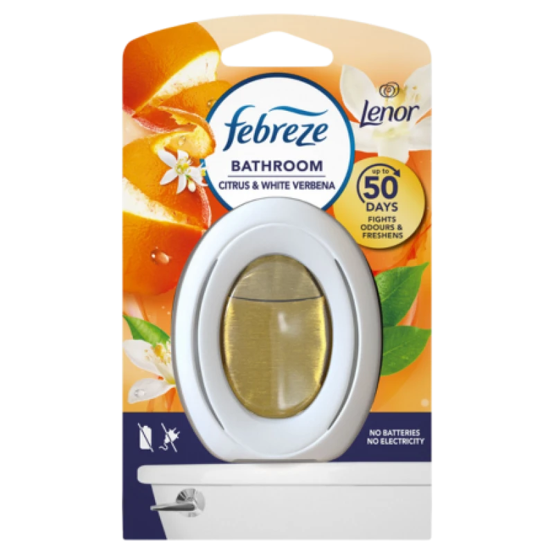 Image of Febreze Bathroom Citrus & White Verbena Air Freshener 521030