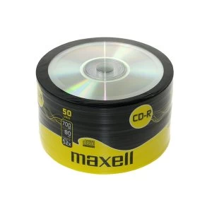 Image of Maxell CDR 50 Pack Shrink Wrap