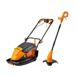 Image of LawnMaster MEH1533 COMBO 33cm 1500W Hover Collect Grass Trimmer and Lawnmower