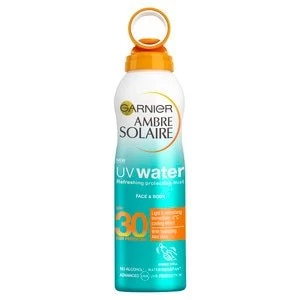 Image of Garnier Ambre Solaire UV Water Mist Sun Protection SPF30