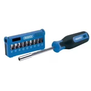 Image of Draper Screwdriver and Bit Set (19 Piece)