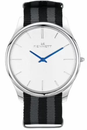 Image of Mens Kennett Kensington Watch KSILWHBLGRYNATO