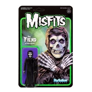 Image of Misfits ReAction Action Figure The Fiend Midnight Black 10 cm