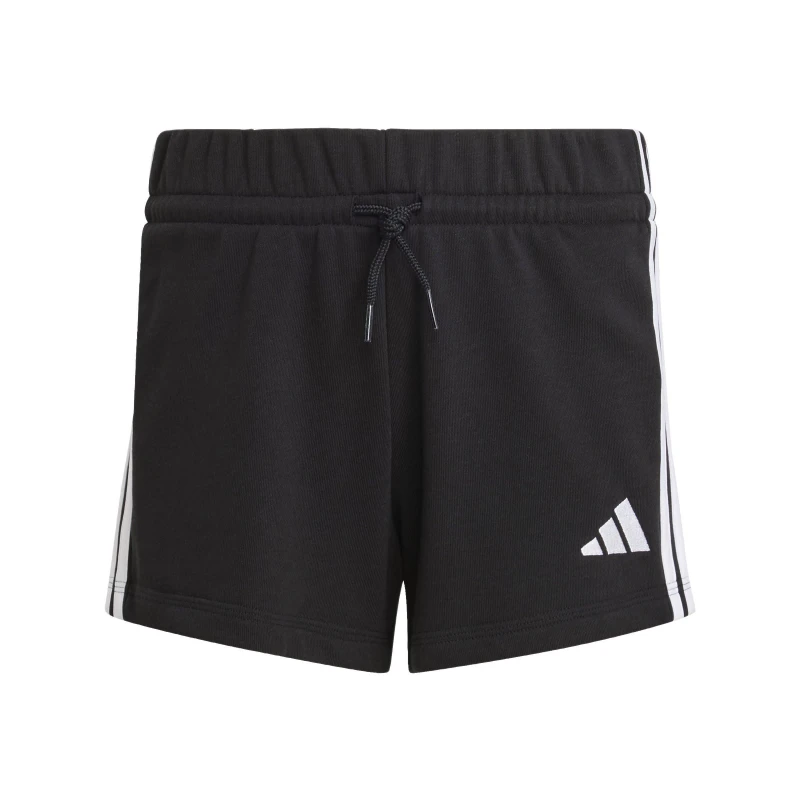 Image of adidas Essentials Fleece Short Junior Girls Black/White female 13 Years