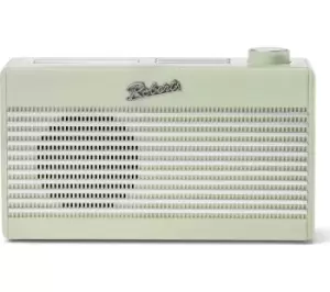 Image of ROBERTS Rambler Mini Portable DAB Retro Bluetooth Radio - Leaf Green