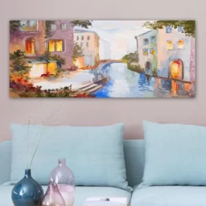 Image of YTY3258816884_50120 Multicolor Decorative Canvas Painting