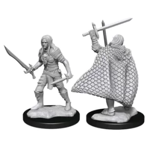 Image of Elf Pathfinder Battles Deepcuts Unpainted Miniatures (W13) Fighter Male