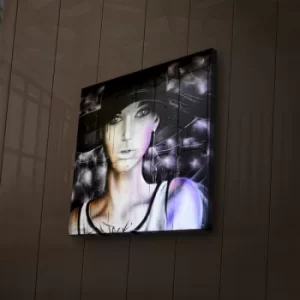 Image of 2828?ACT-31 Multicolor Decorative LED Lighted Canvas Painting