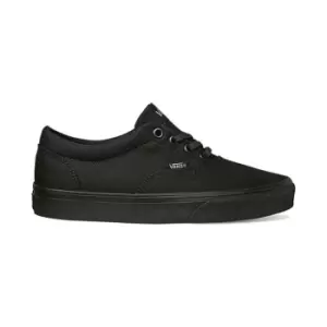 Image of Vans Doheny Canvas Low Trainers Womens - Black