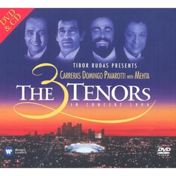 Image of José Carreras, Plácido Domingo, Luciano Pavarotti - The 3 Tenors in Concert 1994 CD