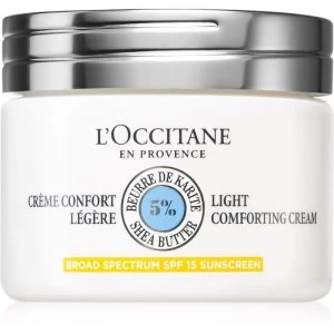 Image of LOccitane Shea Butter Gentle Face Cream With Shea Butter SPF 15 50ml