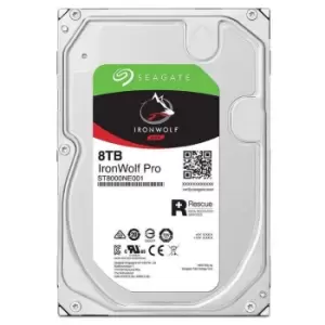 Image of Seagate IronWolf Pro 8TB NAS Internal Hard Drive 3.5" SATA III HDD - OEM