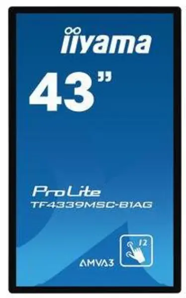 Image of iiyama 43'' TF4339MSC-B1AG ProLite Full HD LED Touch Screen Monitor