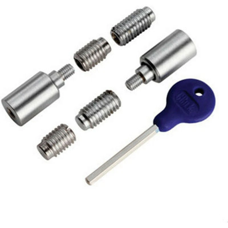 Image of Loops Sash Window Stop Lock Set with Key 25 x 16mm Window Restrictor Satin Chrome Multi unisex