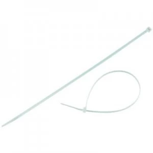 Image of Wickes Cable Ties - White 4.8 x 280mm Pack of 10