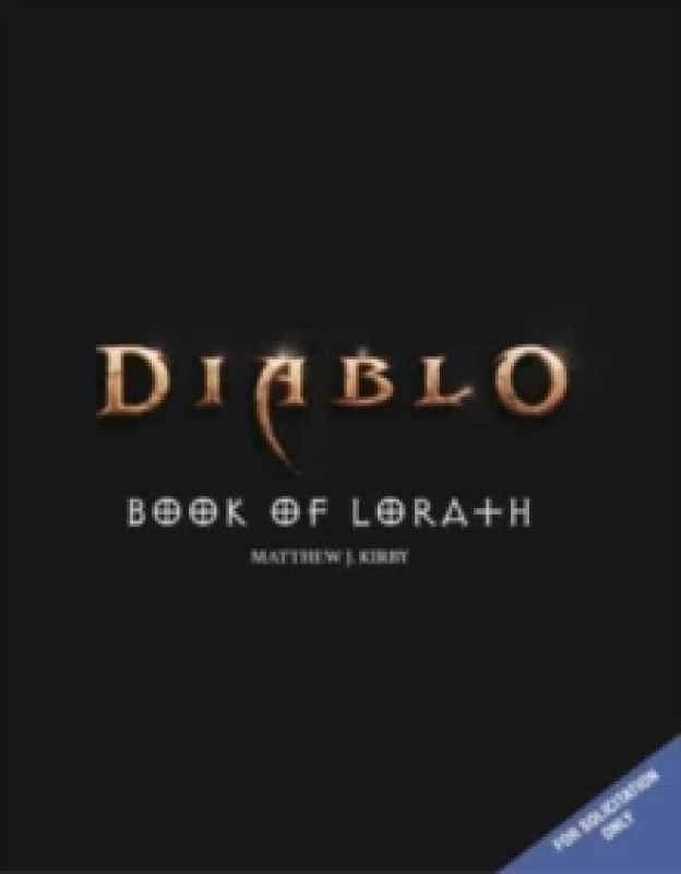 Image of Diablo: Book of Lorath Paperback / softback
