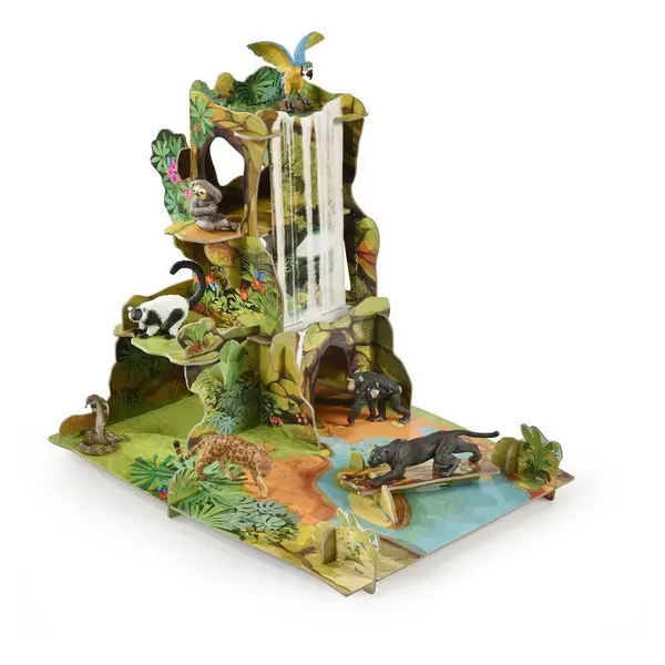 Image of Papo Wild Animal Kingdom The Jungle Toy Playset, 3 Years Or Above, Multi-Colour (60112)