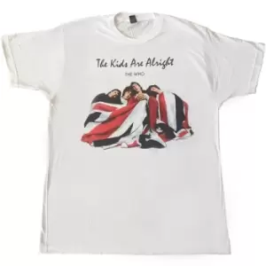 Image of The Who - The Kids Are Alright Unisex X-Large T-Shirt - White