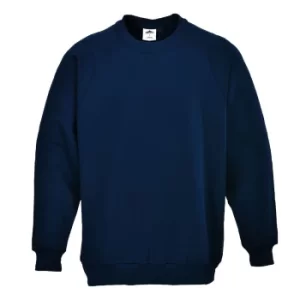 Image of Portwest Mens Roma Sweatshirt Navy S