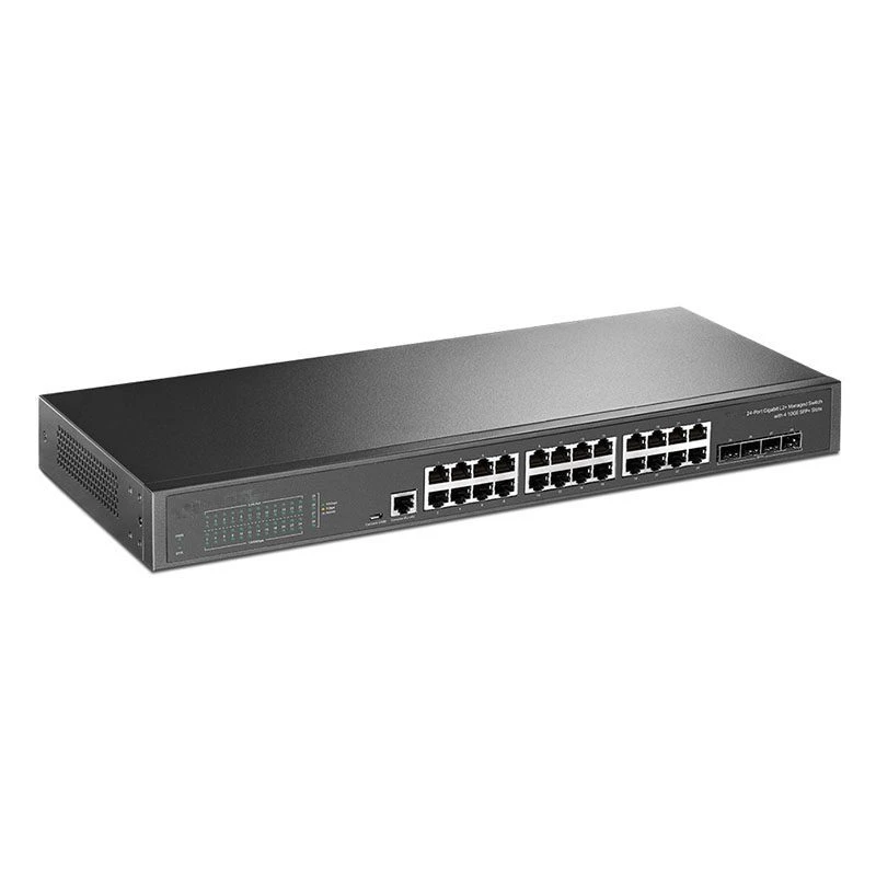 Image of FDL 4 x 10GB SFP+ / 1 x CONSOLE / 24 x GIGABIT PORTS L3 SWITCH