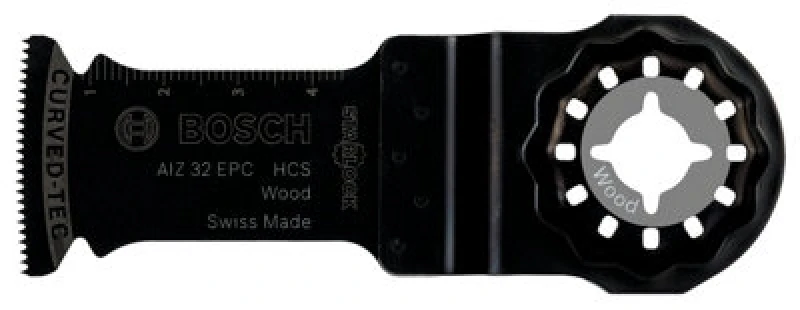 Image of Bosch Professional Starlock Aiz 32 Ep Hcs Wood Curved-Tec - 10 Pack