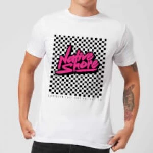 Image of Native Shore Retro Surf Mens T-Shirt - White - 3XL