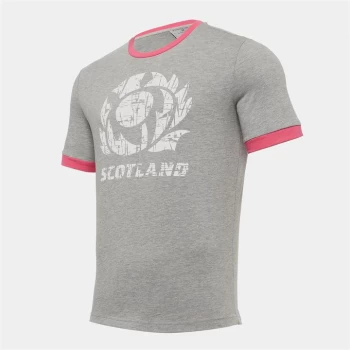 Image of Macron Scotland T Shirt Mens - Grey