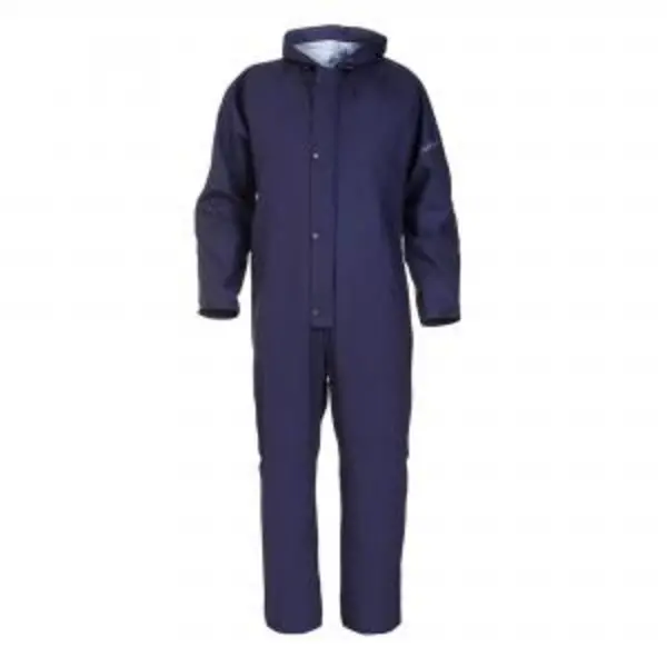 Image of Hydrowear Salesbury Hydrosoft Waterproof Coverall Navy Blue S BESWHYD018500NS