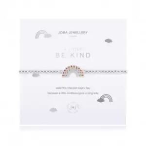 Image of A Little Be Kind Silver 17.5cm Stretch Bracelet 4361
