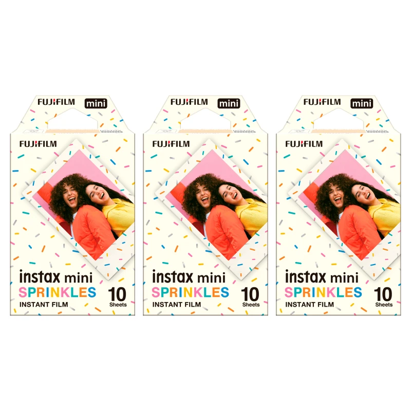 Image of Fujifilm Fujifilm Instax Mini Instant Photo Film - Mini Sprinkles (Pack of 30) 16838708x3